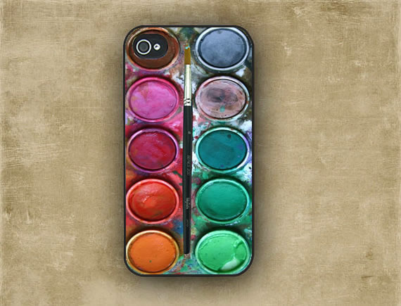 iPhone Case Paint Strokes, iPhone 6 Plus Case, Multicolor iPhone 6 ...